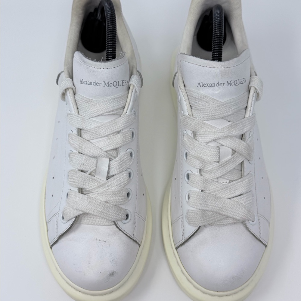 Alexander McQueen Cream Men's Sneakers - Picture 12 of 14